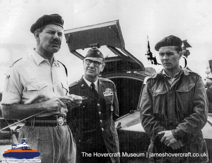 SRN6 with the Royal Navy -  (credit: The Hovercraft Museum Trust).